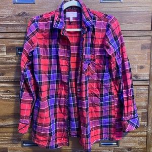 ☂️🐳Victorias Secret sleep flannel shirt